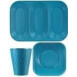 Disposable TableWare X-Table Turquoise